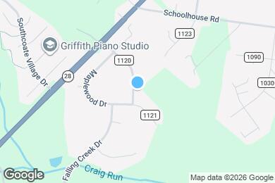 Map image of the property - 11259 Edgewood Dr
