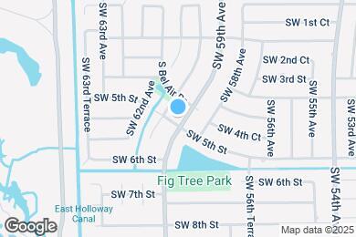 Map image of the property - 465 SW 59th Ave