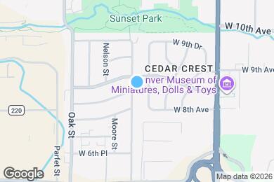 Map image of the property - 800 Miller Ct