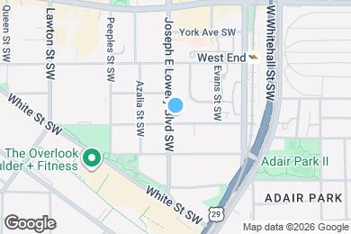 Map image of the property - 903-905 Beecher St SW