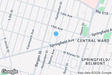 Map image of the property - 367 Morris Ave