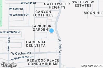 Map image of the property - Copper Canyon Apartments