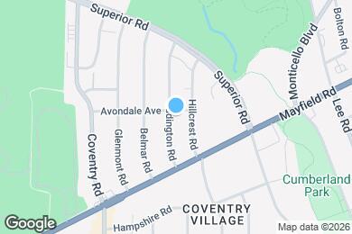 Map image of the property - 1637 Eddington Rd