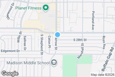 Map image of the property - 3042 S 28th St