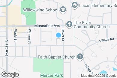 Map image of the property - 1112 Carver St