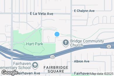Map image of the property - 701 E Fairway Dr
