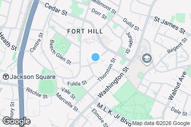 Map image of the property - 30 Hawthorne St