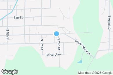 Map image of the property - 722 S 2nd St