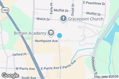 Map image of the property - 203 Northpoint Ave