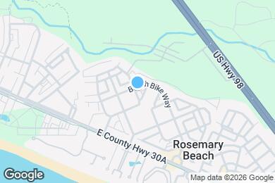 Map image of the property - 110 E Blue Crab Loop