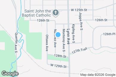 Map image of the property - 12669 Natchez Ave