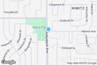 Map image of the property - 1564 Hollenbeck Ave