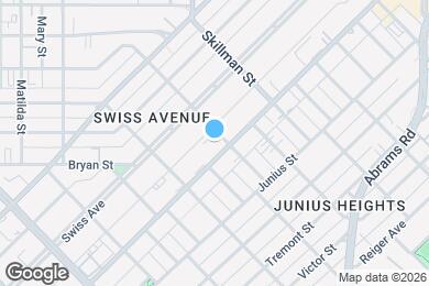 Map image of the property - 5647 Gaston Ave