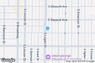 Map image of the property - 188 S Logan St