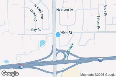 Map image of the property - 2442 Morning Star Dr