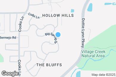Map image of the property - 2553 Big Spring Dr