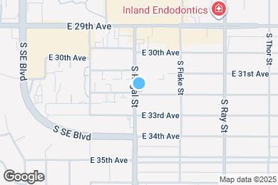 Map image of the property - 2921 E 32nd Ave