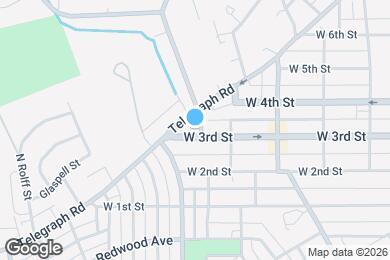 Map image of the property - 2338 W 3rd St