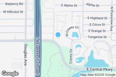 Map image of the property - 208 Egret Ct