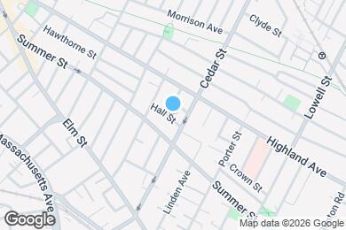 Map image of the property - 13 Hall St