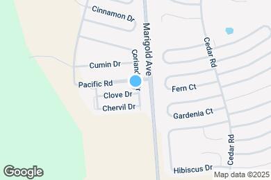 Map image of the property - 1250 Clove Dr