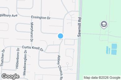 Map image of the property - 6067 Abbey Church Rd