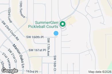 Map image of the property - 1631 SW 160th Pl