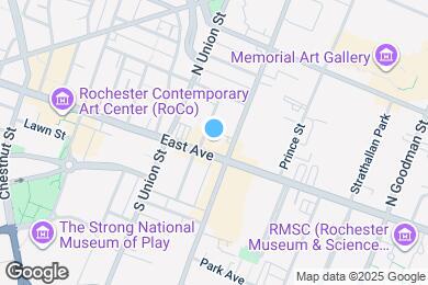 Map image of the property - 350 East Ave