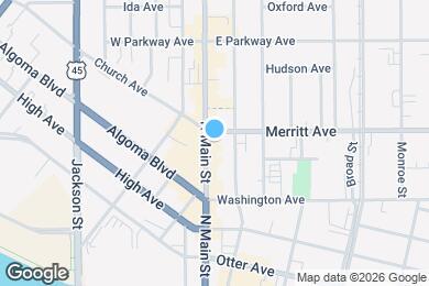 Map image of the property - 448 N Main St