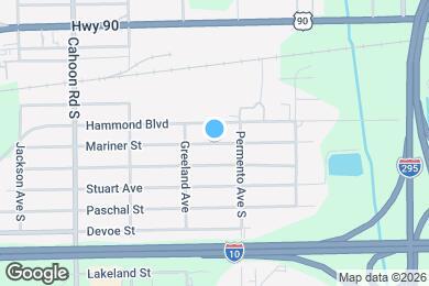 Map image of the property - 7841 Mariner St
