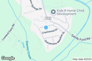 Map image of the property - 140 Crestwood Dr