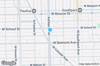 Map image of the property - 3245 N Ashland Ave