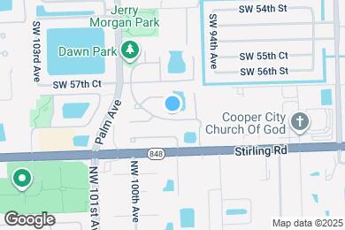 Map image of the property - 9803 SW 59th St