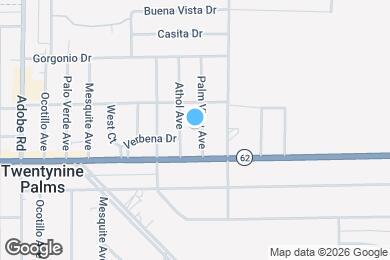 Map image of the property - 6446 Palm View Ave