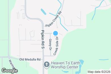 Map image of the property - 2143 Creek Side Dr