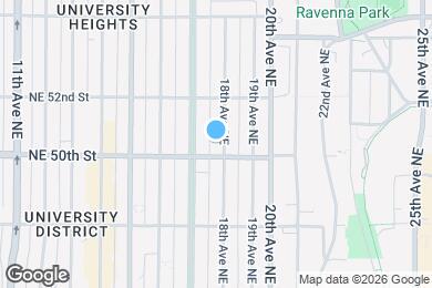 Map image of the property - 5011 18th Ave NE