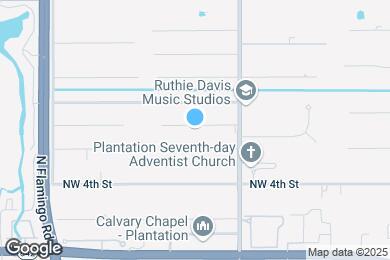 Map image of the property - 11820 NW 5th St