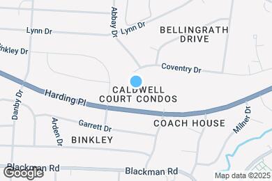 Map image of the property - 550 Harding Pl