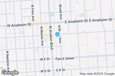 Map image of the property - 633 Broad Ave