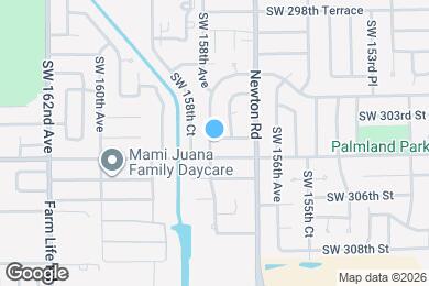 Map image of the property - 15764 SW 303rd Ter