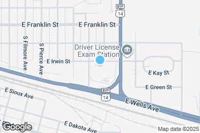 Map image of the property - 2421 E Irwin St