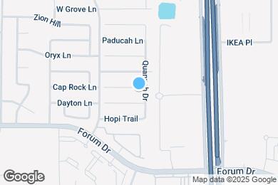 Map image of the property - 2011 Cap Rock Ln