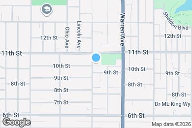 Map image of the property - 912 Chester Ave