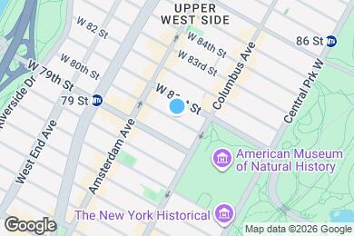 Map image of the property - 139 W 80th St