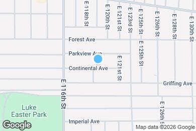 Map image of the property - 11907 Continental Ave