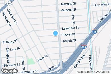 Map image of the property - 2566 Clover St
