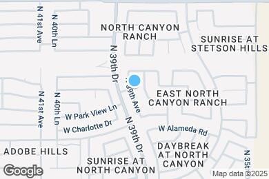 Map image of the property - 24257 N 39th Ave