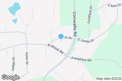 Map image of the property - 7210 Justin Dr