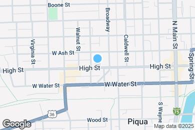 Map image of the property - 522 W High St