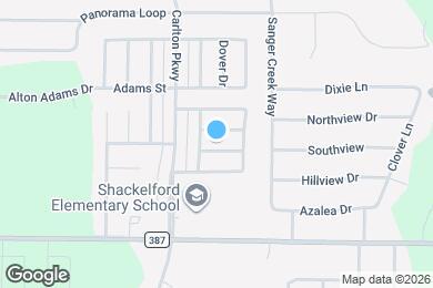 Map image of the property - 105 Stone Haven Place Waxahachie TX